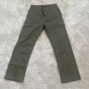 Brixton Cargo Pant in Light Brown/Olive
